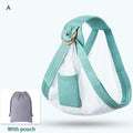 Hands-Free Baby Wrap Carrier, Flip 4-in-1 Advanced Carrier, Convertible Face in or Out or Front or Back, with Washable bib Included, Ergonomic, Travel with Baby Easily, Relieve Fatigue, Newborns and Older Babies, Maximum Load Bearing 32 lbs SpringStatemen